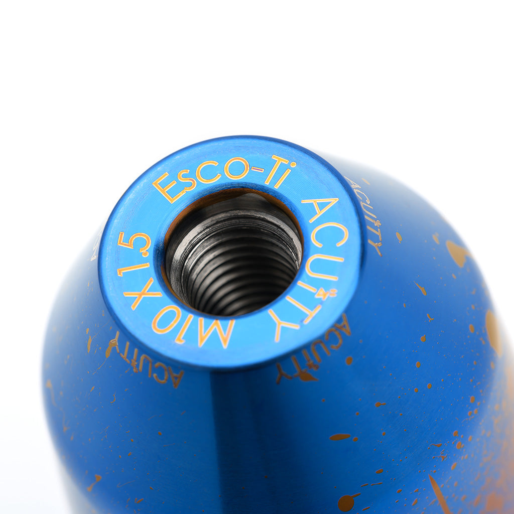 ACUITY ESCO-Ti Shift Knob in Splatter Titanium Finish (M10X1.5)