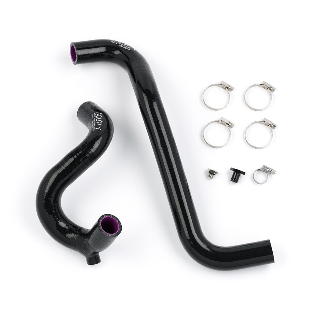 ACUITY Super-Cooler, Reverse-Flow, Silicone Radiator Hoses for the 11th Gen Honda Civic Type R and 5th Gen Acura Integra Type S
