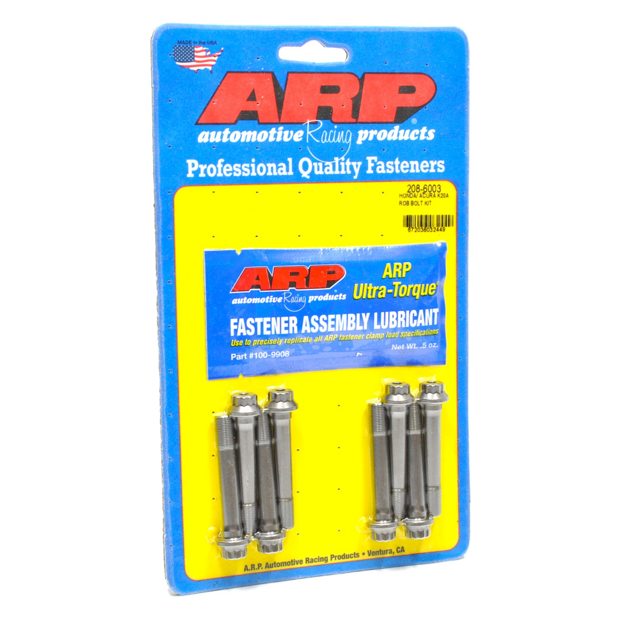 ARP ROD BOLT KIT HONDA CIVIC EP3 FN2 INTEGRA DC5 K-SERIES K20A K20Z 208-6003