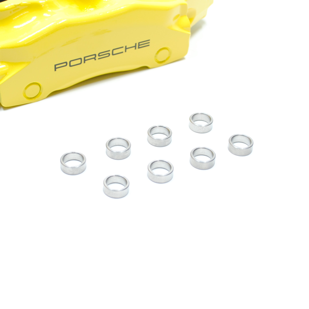 LUG CENTRIC SPACERS FOR HONDA X PORSCHE 986 BRAKE CONVERSION (MINI 294MM DISC)