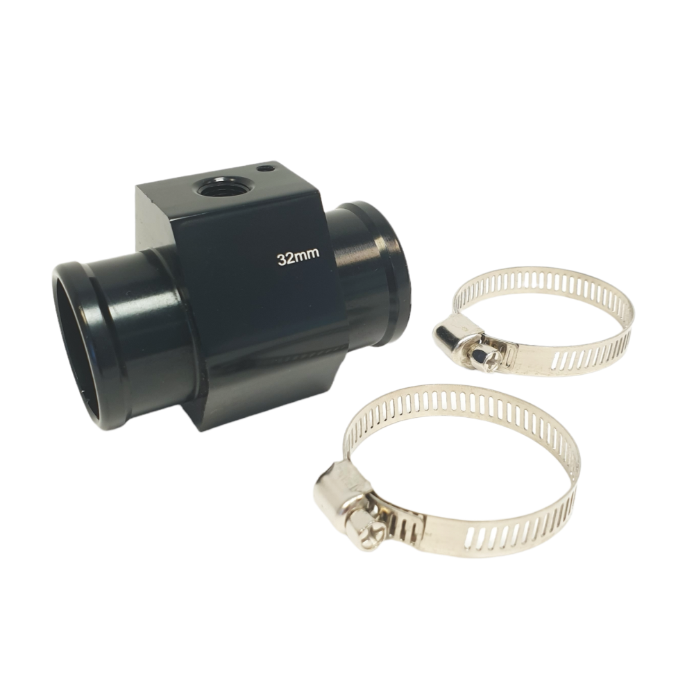 32MM WATER TEMP HOSE ADAPTER WITH 1/8NPT PORT