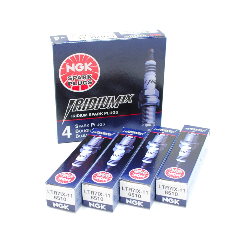 NGK LTR7IX-11 IRIDIUM IX SPARK PLUGS FORD ECOBOOST - NGK 6510 LTR7IX11 (4 PACK)