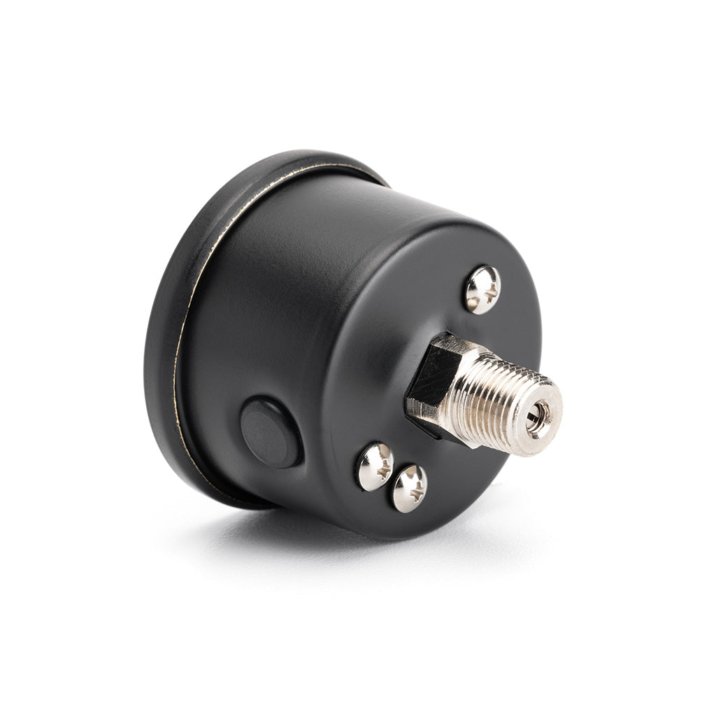 ACUITY 100 PSI Fuel Pressure Gauge in Satin Black Finish