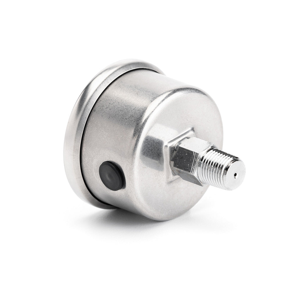 ACUITY 100 PSI Fuel Pressure Gauge in Polished Stainless Finish