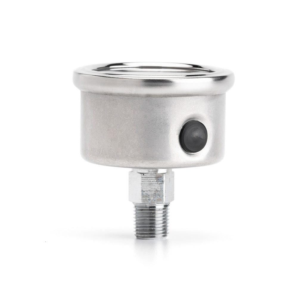 ACUITY 100 PSI Fuel Pressure Gauge in Polished Stainless Finish