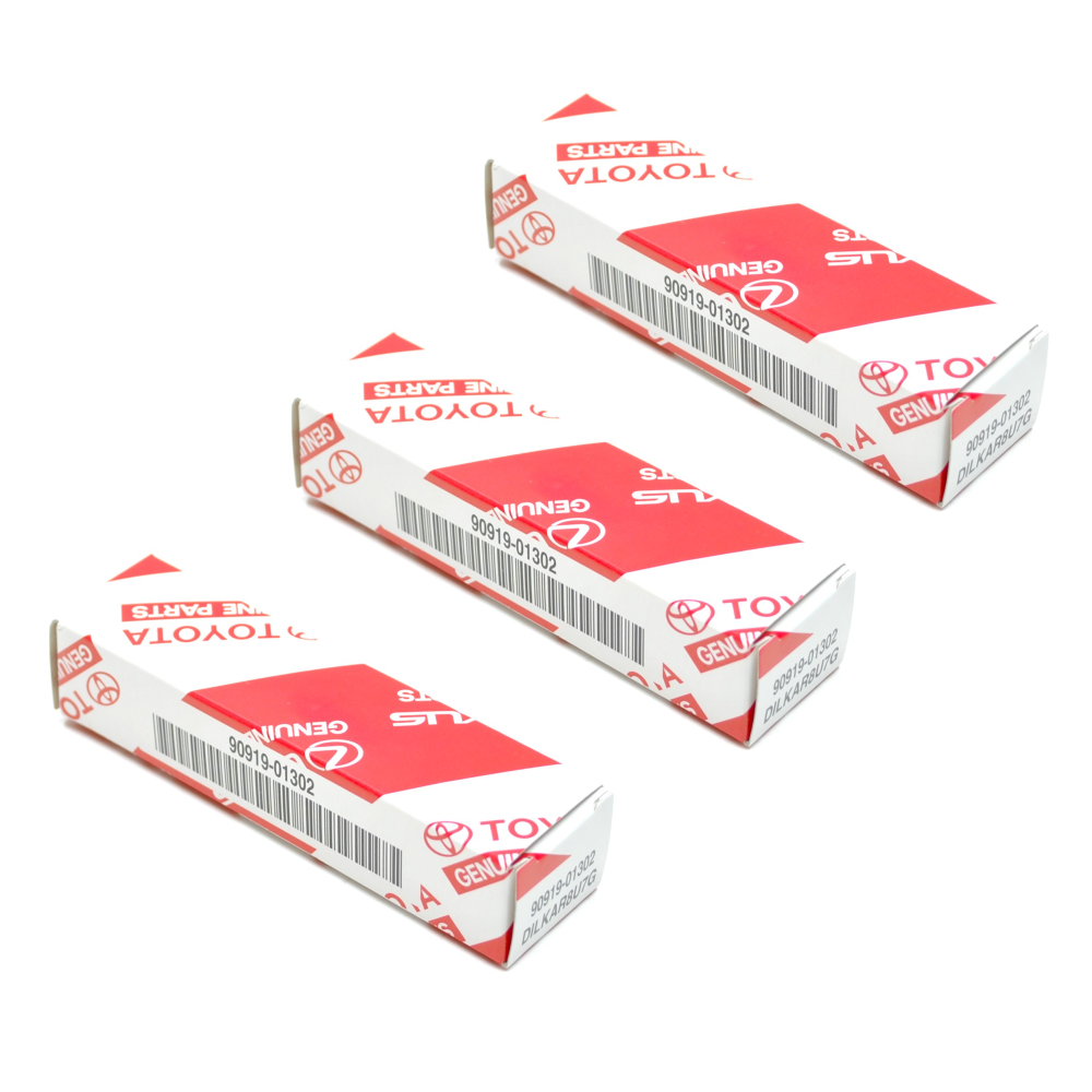 GENUINE TOYOTA SPARK PLUGS YARIS GR G16E-GTS 2020 ONWARDS - 90919-01302