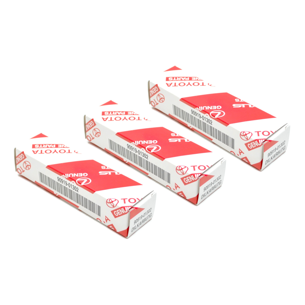 GENUINE TOYOTA SPARK PLUGS YARIS GR G16E-GTS 2020 ONWARDS - 90919-01302