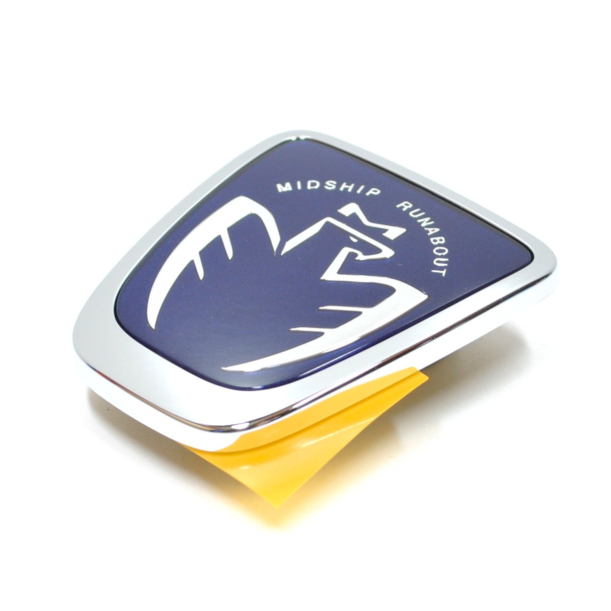 GENUINE TOYOTA MIDSHIP RUNABOUT FRONT BADGE EMBLEM BLUE - MR2 ZZW30 ROADSTER MR-S