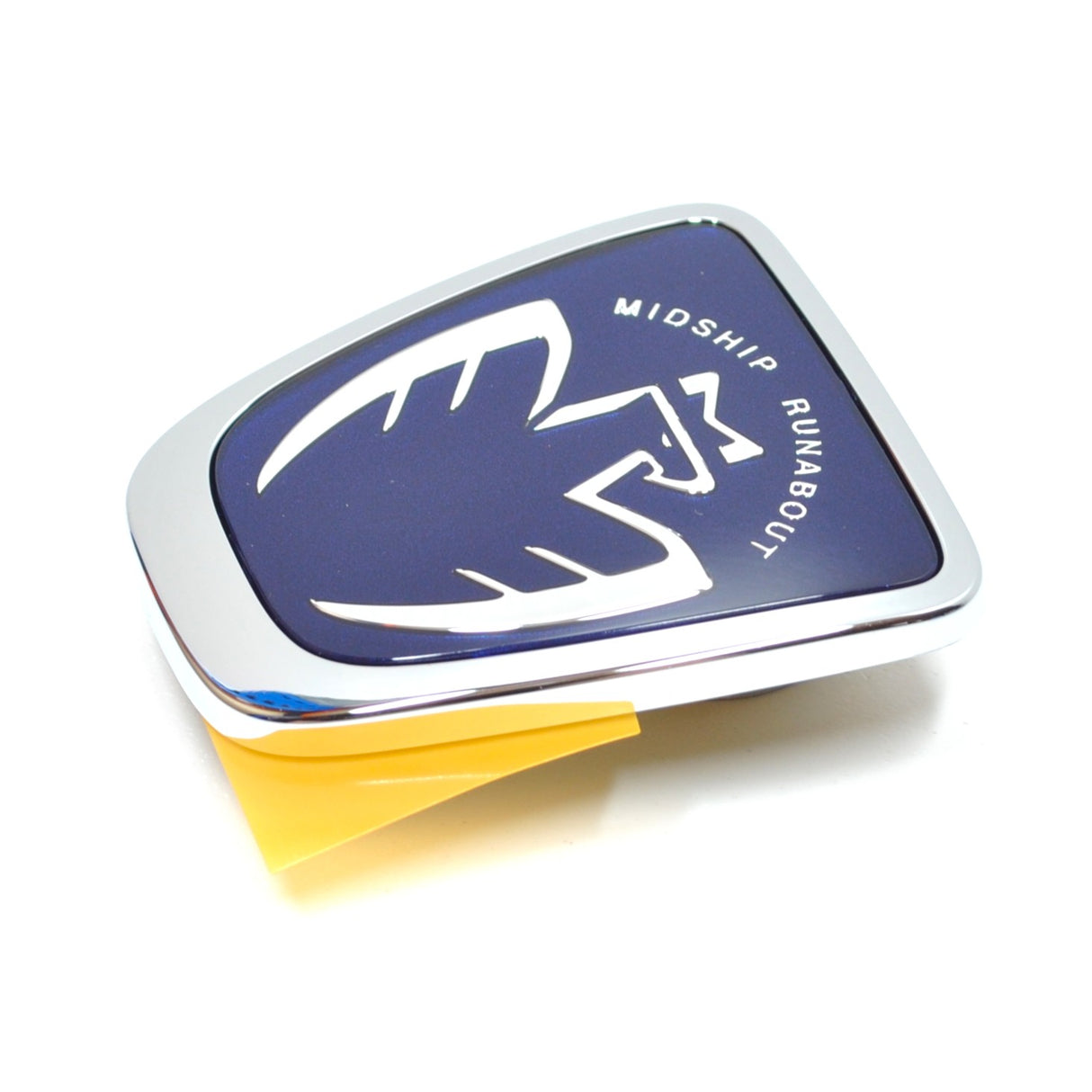 GENUINE TOYOTA MIDSHIP RUNABOUT FRONT BADGE EMBLEM BLUE - MR2 ZZW30 ROADSTER MR-S