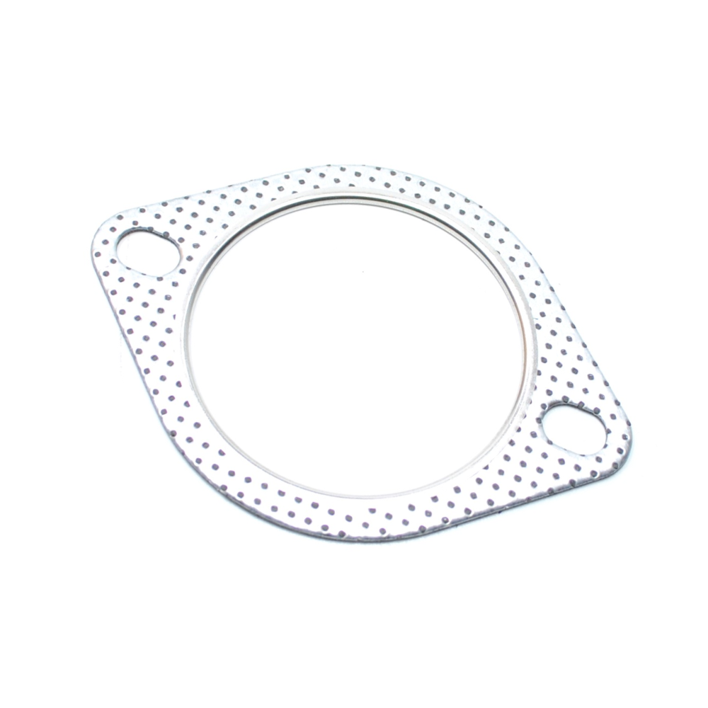 UNIVERSAL 3" INCH (76MM) 2 BOLT HOLE REINFORCED EXHAUST GASKET FLANGE SEAL
