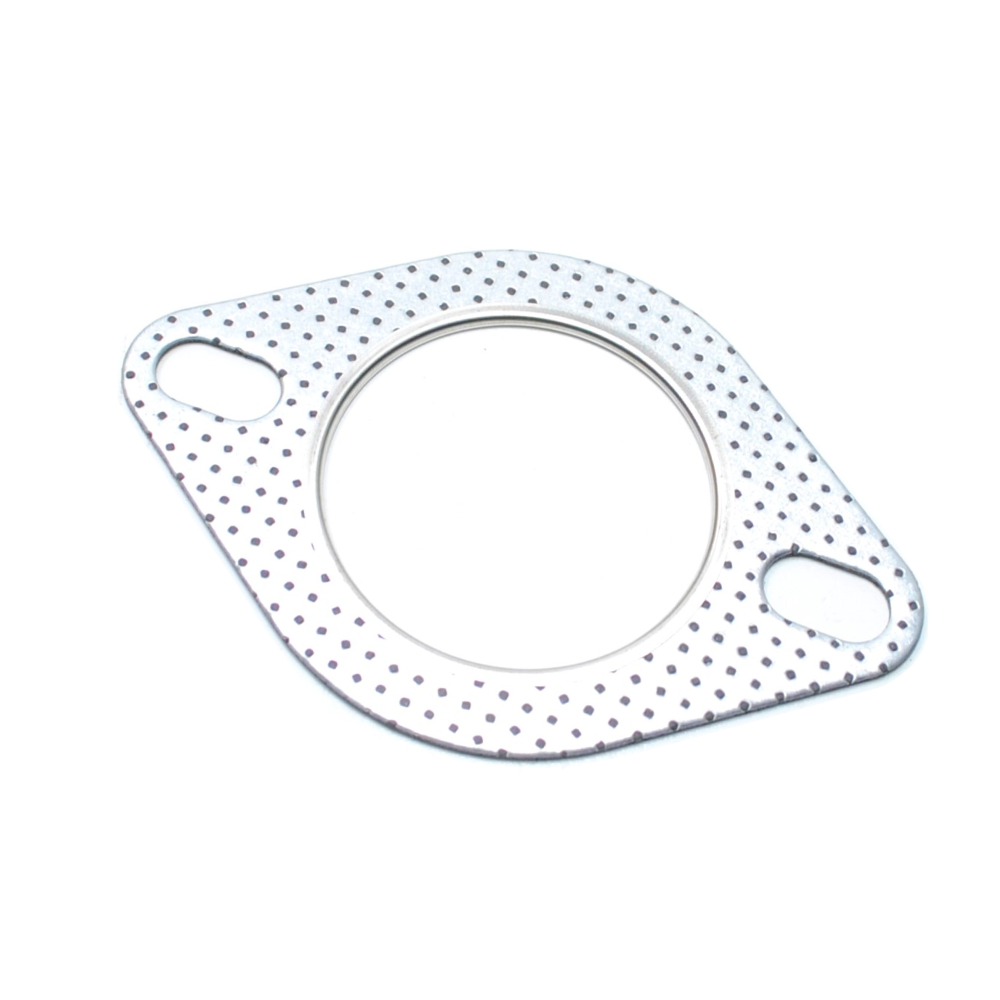 UNIVERSAL 2.25" INCH (57MM) 2 BOLT HOLE REINFORCED EXHAUST GASKET FLANGE SEAL