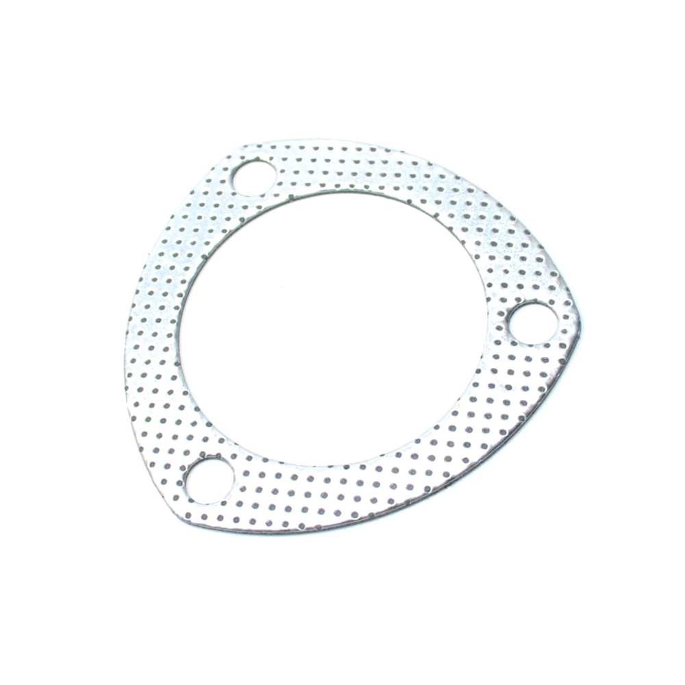 UNIVERSAL 3" INCH (76MM) 3 BOLT HOLE TRIANGULAR EXHAUST GASKET FLANGE SEAL