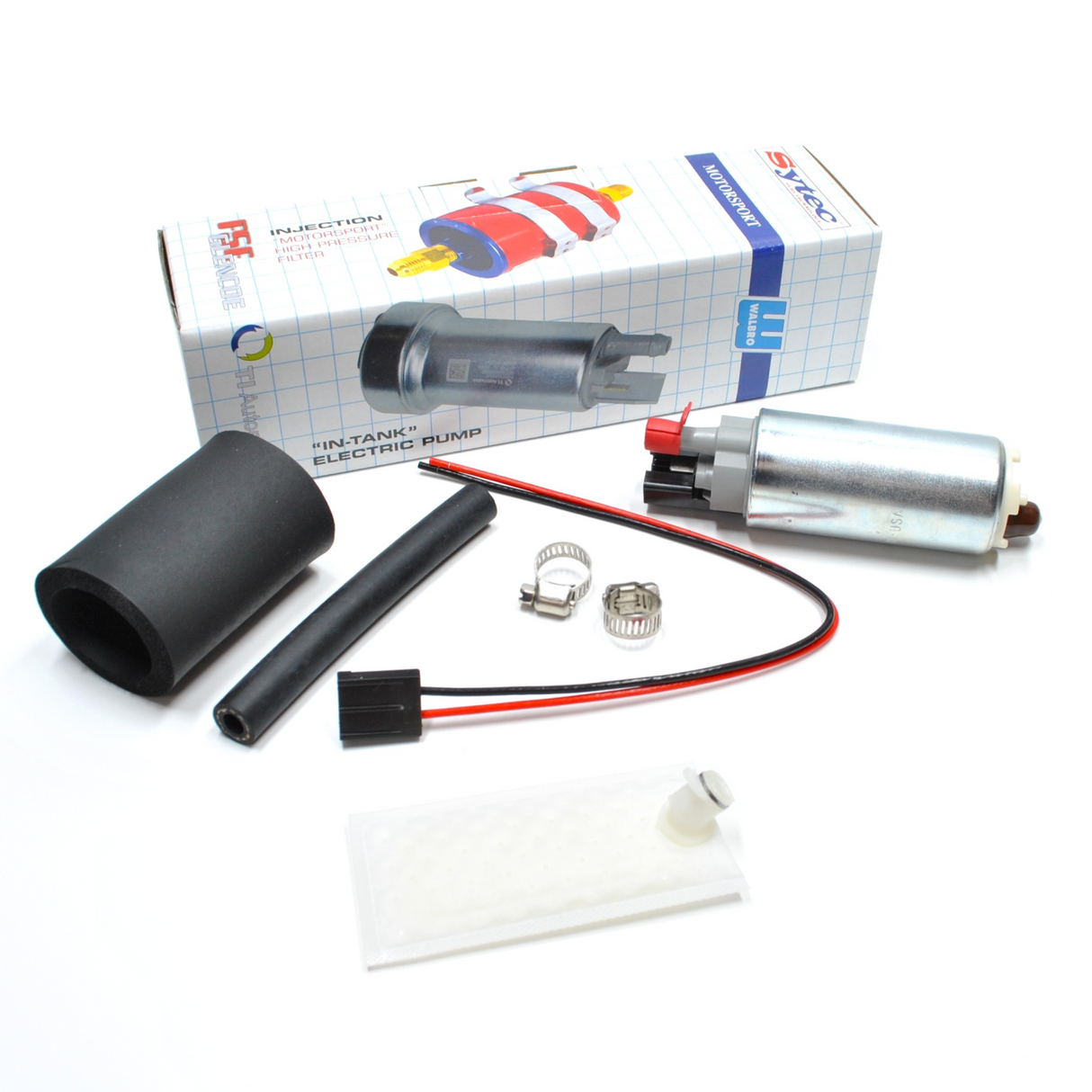 GENUINE WALBRO IN-TANK FUEL PUMP KIT (255LPH) FOR HONDA CIVIC CRX 1.6 DOHC VTEC 88-91