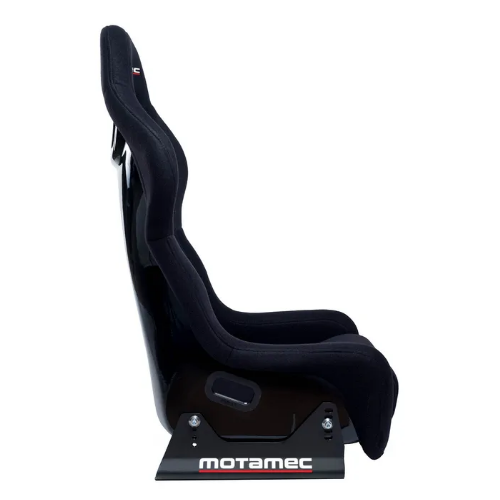 MOTAMEC RACING EVO-TWO FIA APPROVED RACE SEAT GRP SHELL SIDE MOUNT BLACK HANS