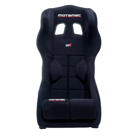 MOTAMEC RACING GP1 FIA APPROVED RACE SEAT GRP SHELL SIDE MOUNT BLACK HANS