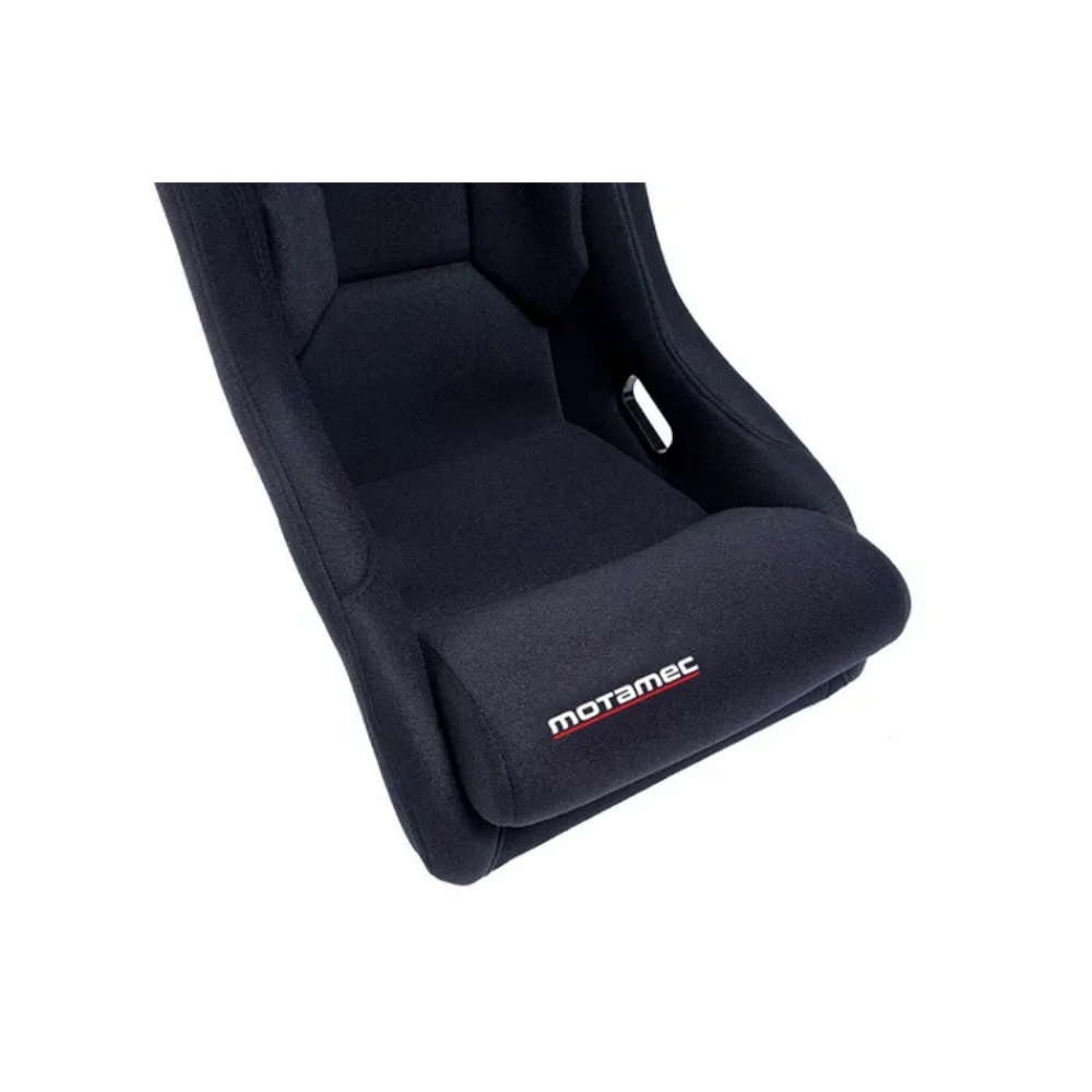 MOTAMEC RACING MRX RACE SEAT FIBERGLASS SHELL SIDE MOUNT BLACK - MR2 MX5