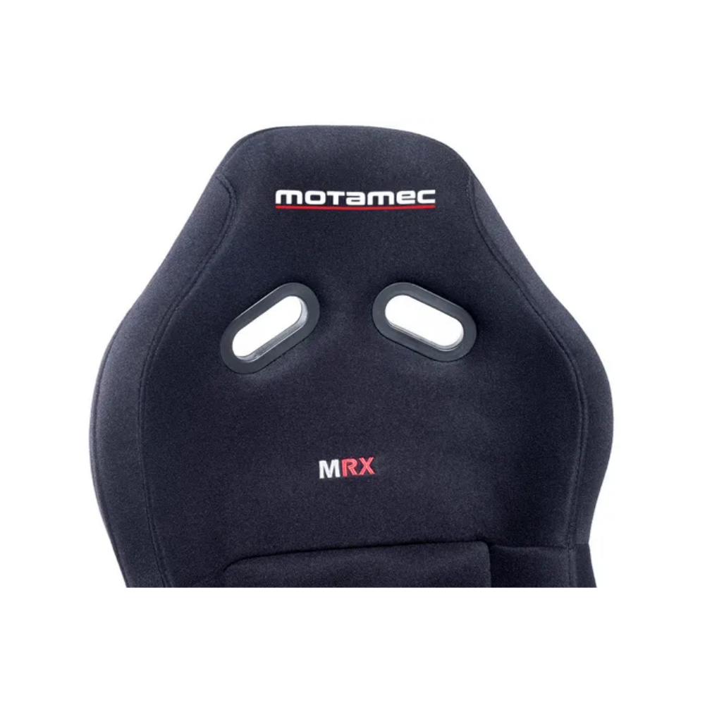 MOTAMEC RACING MRX RACE SEAT FIBERGLASS SHELL SIDE MOUNT BLACK - MR2 MX5