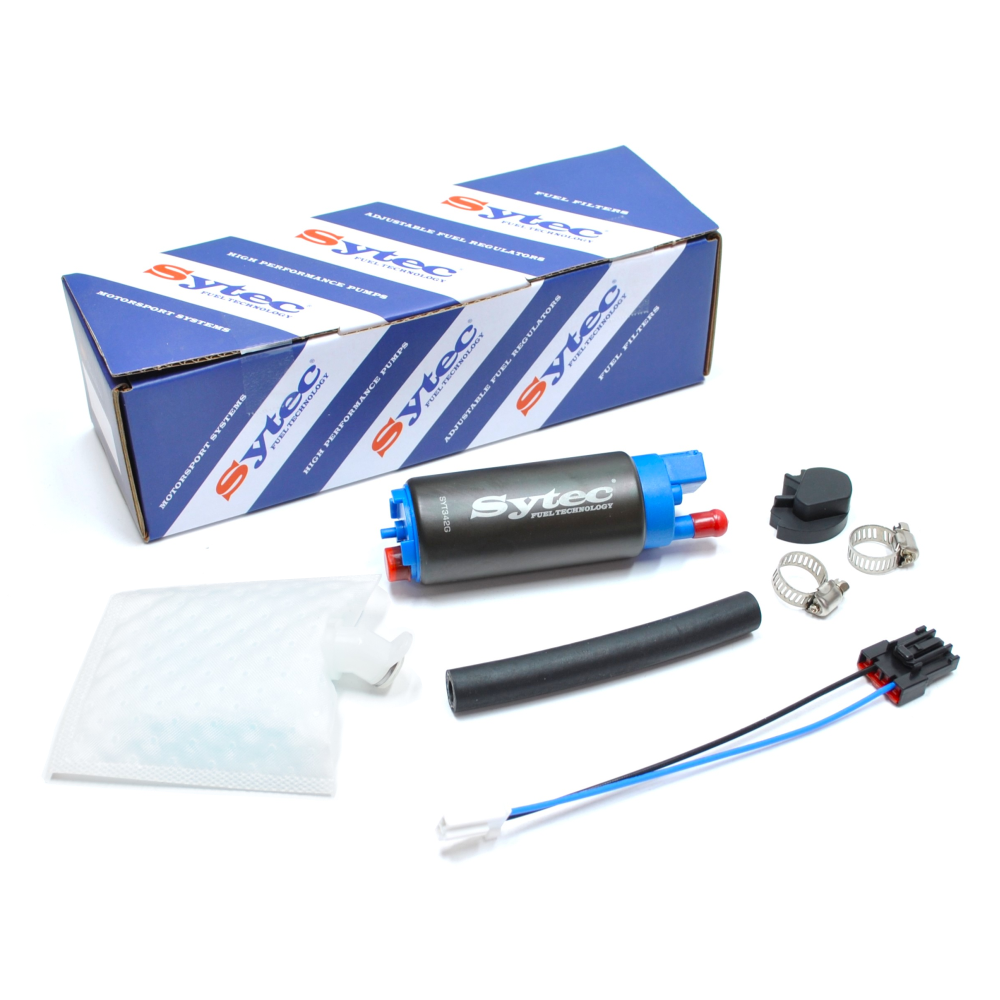 SYTEC 340LPH FUEL PUMP KIT 350LPH FOR SUBARU IMPREZA GDB WRX STI 01-07 EJ20 EJ25