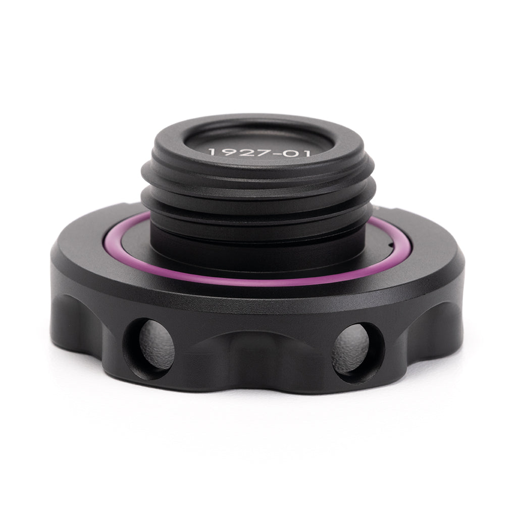 ACUITY Podium Oil Cap in Satin Black for Hondas/Acuras