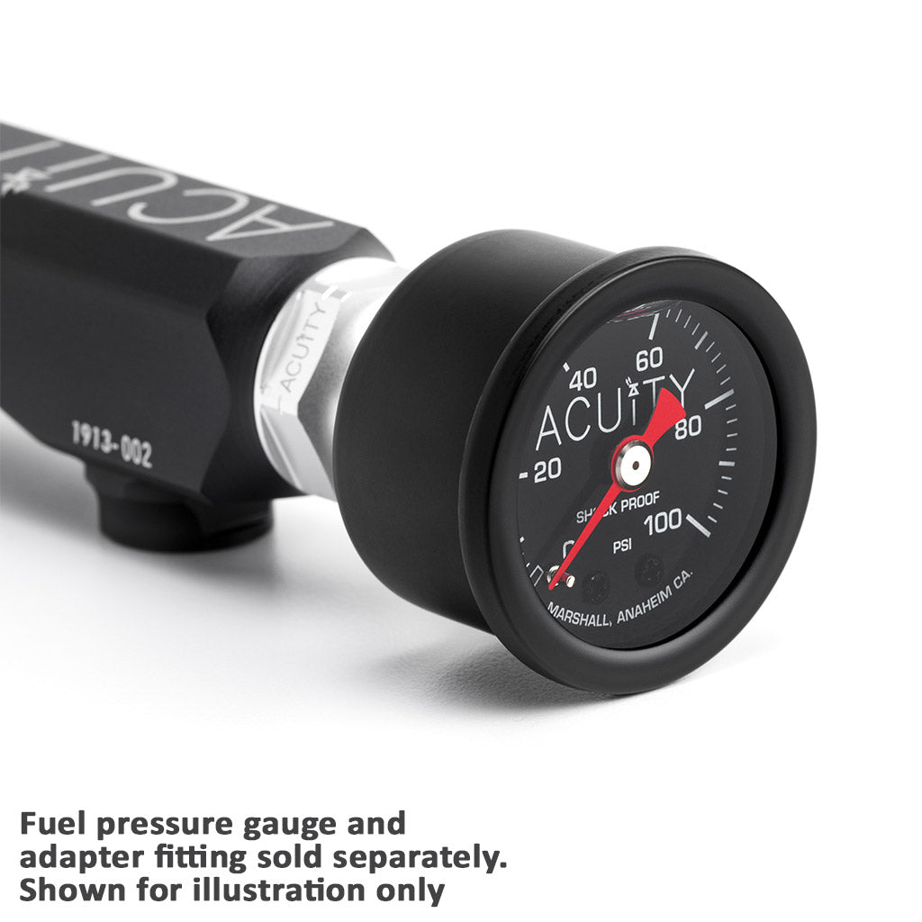 ACUITY K-Series Fuel Rail in Satin Black Finish