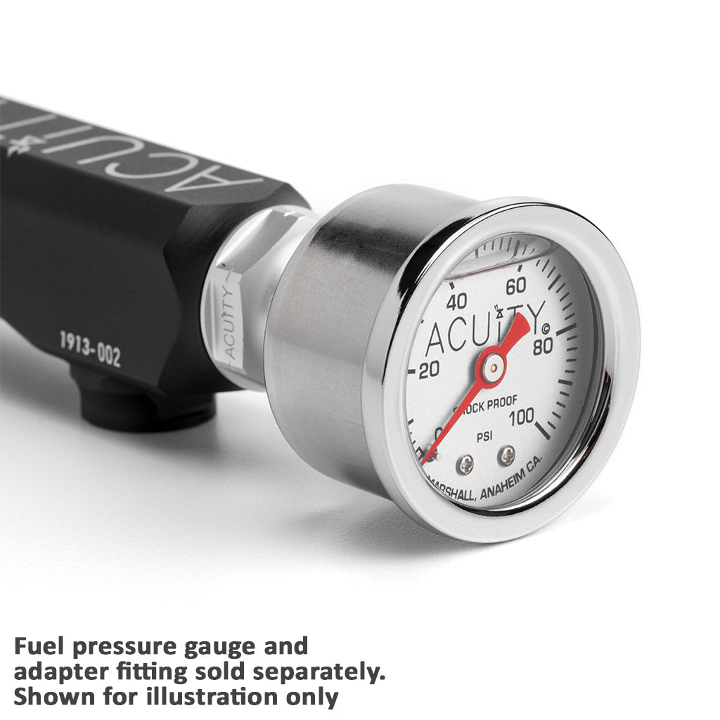 ACUITY K-Series Fuel Rail in Satin Black Finish