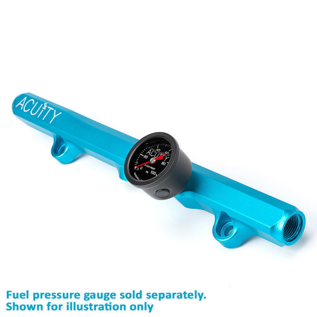 ACUITY K-Series Fuel Rail in Satin Teal Finish