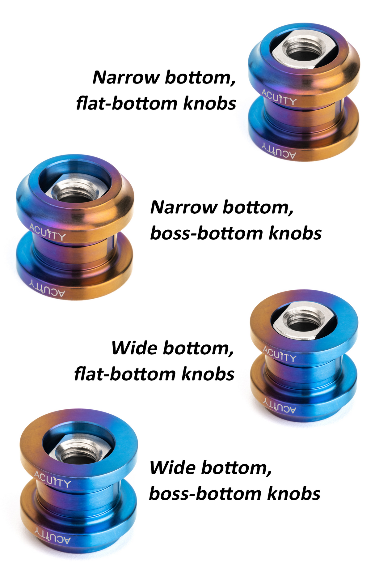 ACUITY Shift Boot Collar Upgrade (Burnt Titanium Finish)