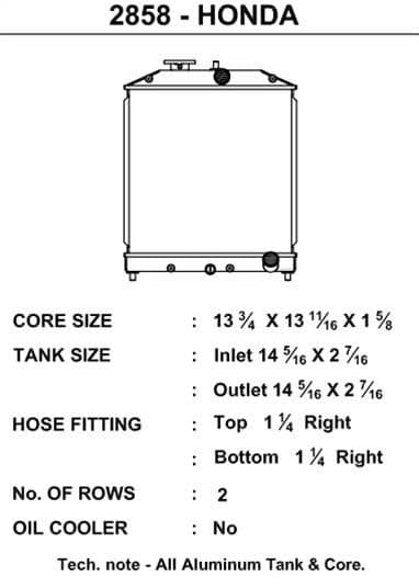 CSF ALLOY ALUMINIUM RADIATOR 92-00 HONDA CIVIC EG EK VTEC B-SERIES B16 B18