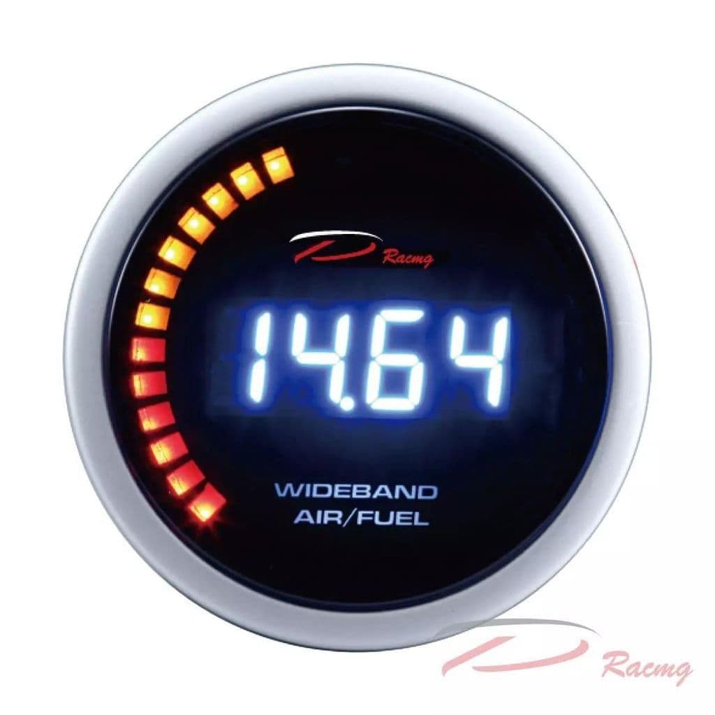 DEPO RACING 52MM LED DIGITAL WIDEBAND AIR FUEL RATIO AFR GAUGE WITH BOSCH 4.9 O2 SENSOR