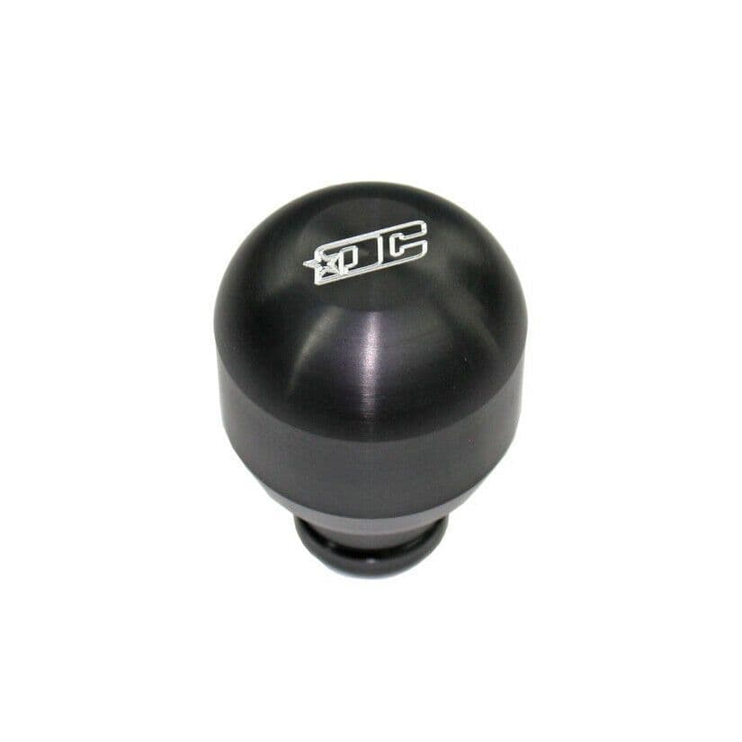 DRAG CARTEL 8620 BILLET SHIFT KNOB BLACK ANODIZED DC LOGO HONDA M10 X 1.5