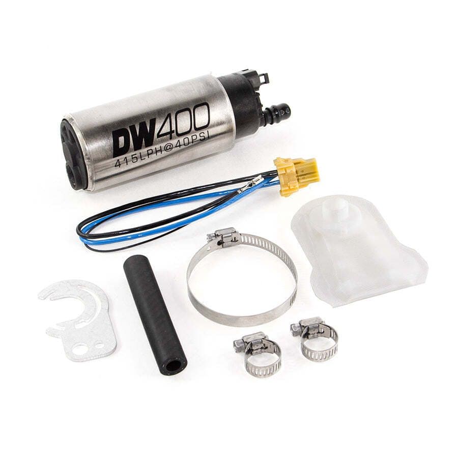 DW 415LPH IN-TANK FUEL PUMP W/ 9-1042 INSTALL KIT FOR 89-93