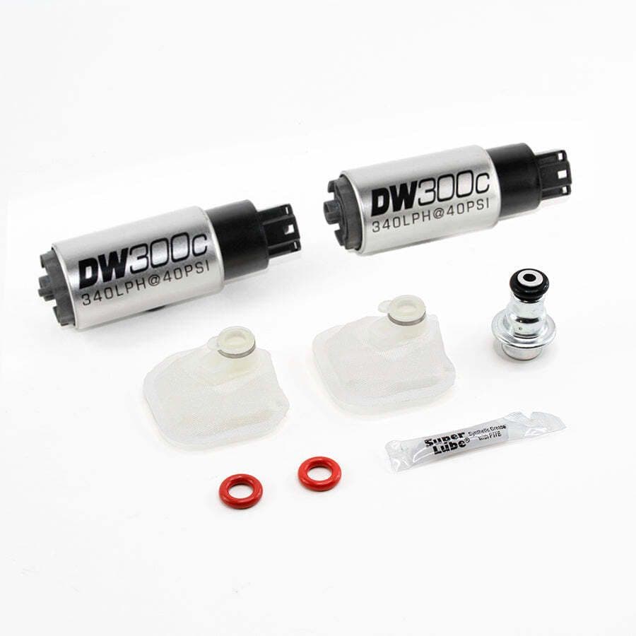DW DW300C SERIES TWO 340LPH COMPACT IN-TANK FUEL PUMPS W/ M