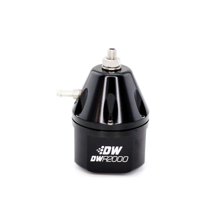 DW DWR2000 ADJUSTABLE FUEL PRESSURE REGULATOR ANODIZED BLAC