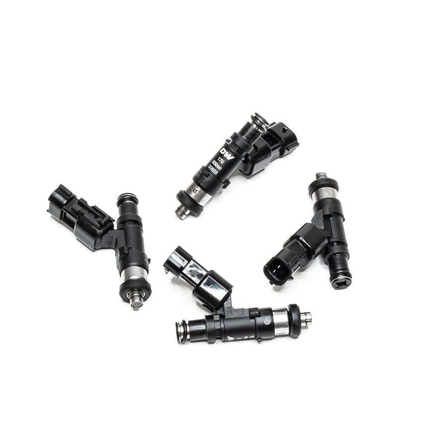 DW SET OF 4 650CC INJECTORS FOR SUBARU WRX 2002-2014, LEGACY