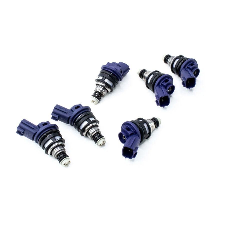 DW SET OF 6 550CC SIDE FEED INJECTORS FOR NISSAN 300ZX 90-96
