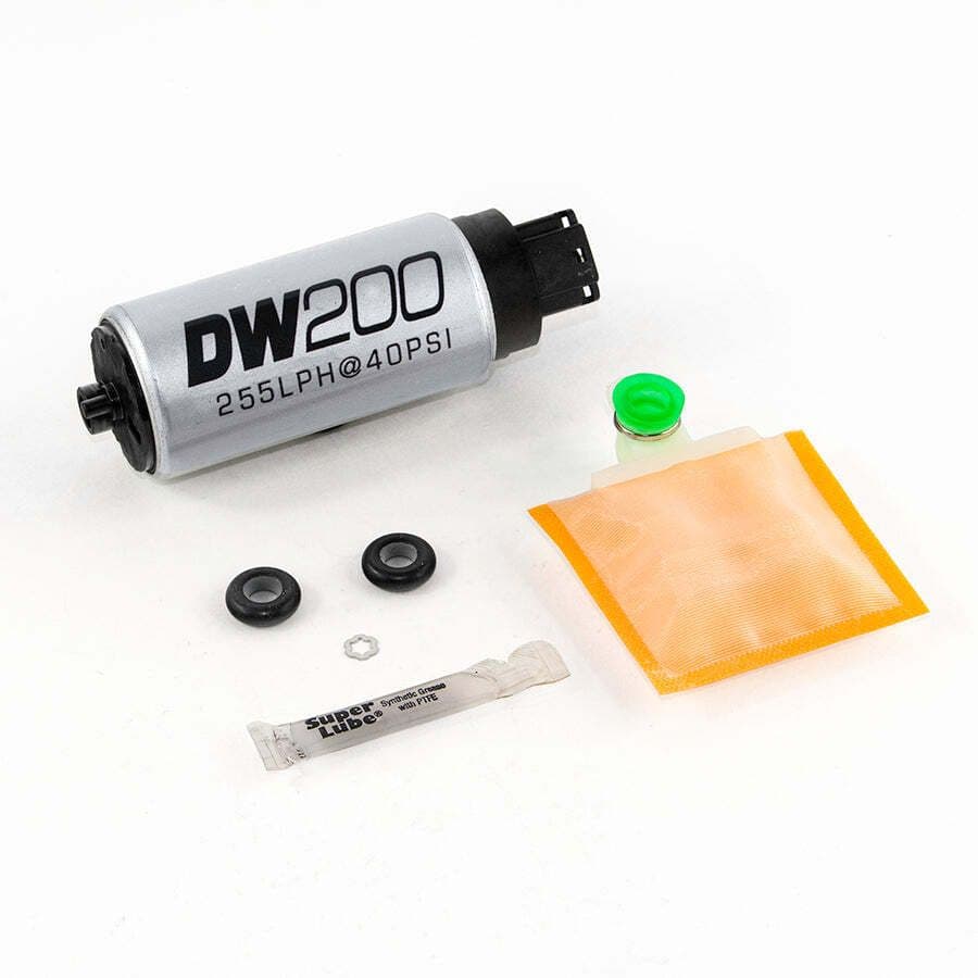 DW200 FUEL PUMP 255LPH IN-TANK W/INSTALL KIT- S2000 06/09