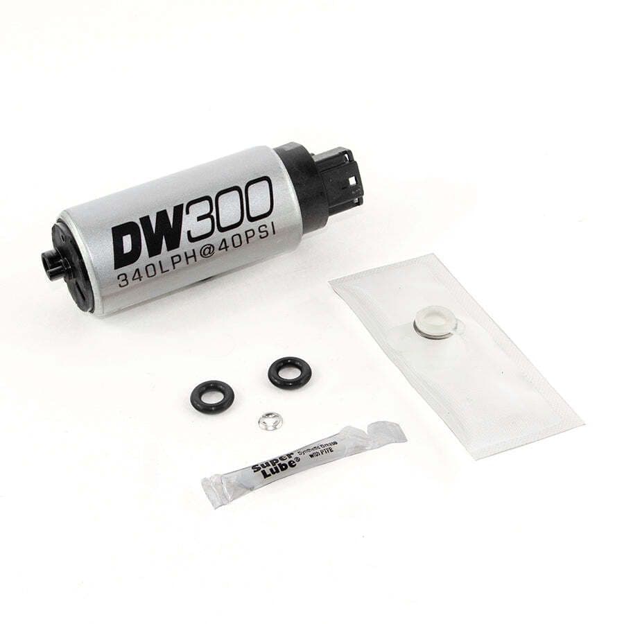DW300 SERIES, 340LPH IN-TANK FUEL PUMP W/ INSTALL KIT FOR CIVIC (EXCLUDES SI) 06-11