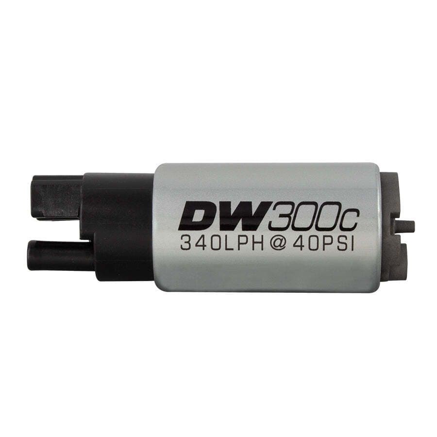 DW300C SERIES, 340LPH COMPACT IN-TANK FUEL PUMP WITHOUT MOUNTING CLIPS