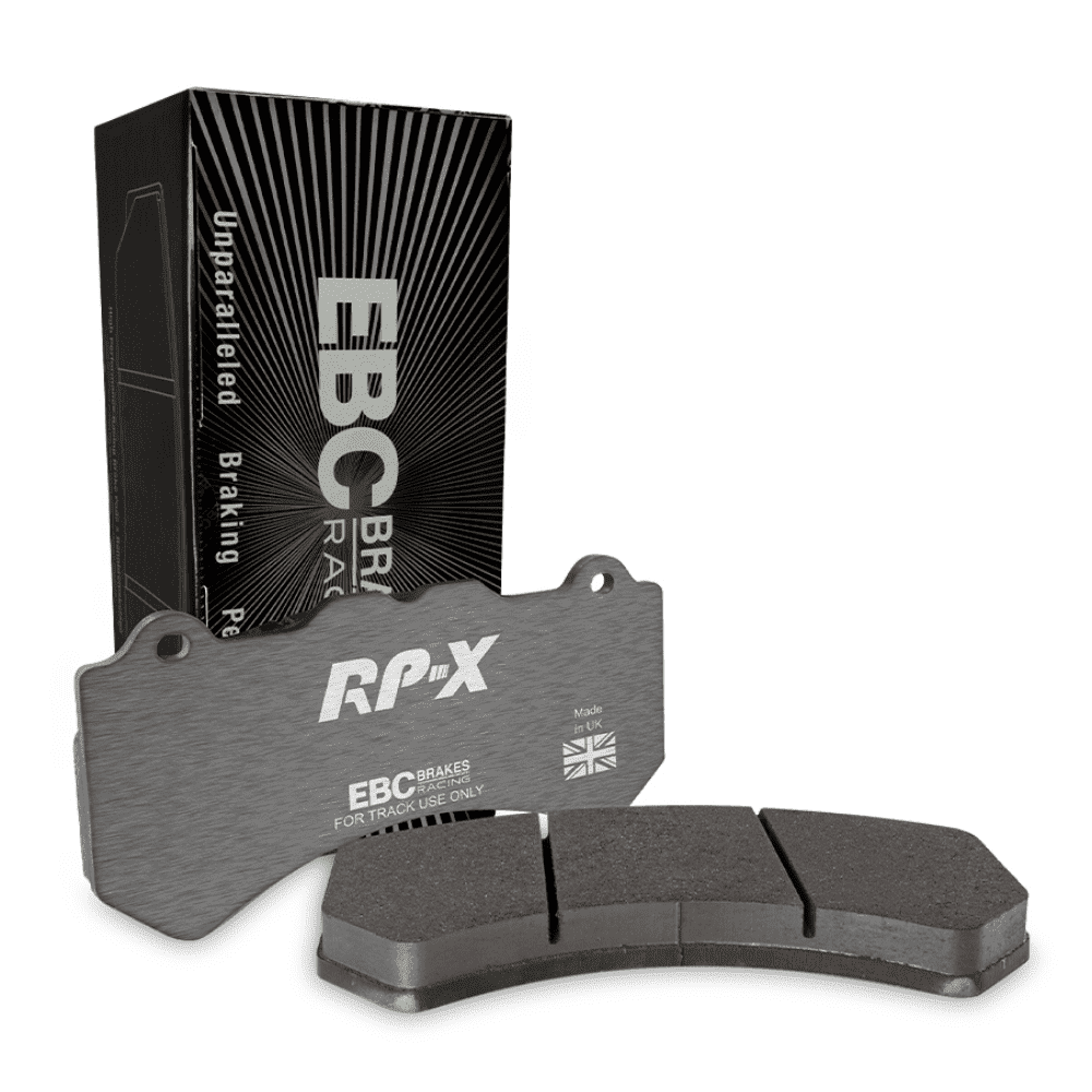 EBC RP-X RACE FRONT BRAKE PADS | NISSAN GT-R (R35) 3.8 TWIN TURBO 2011-2012