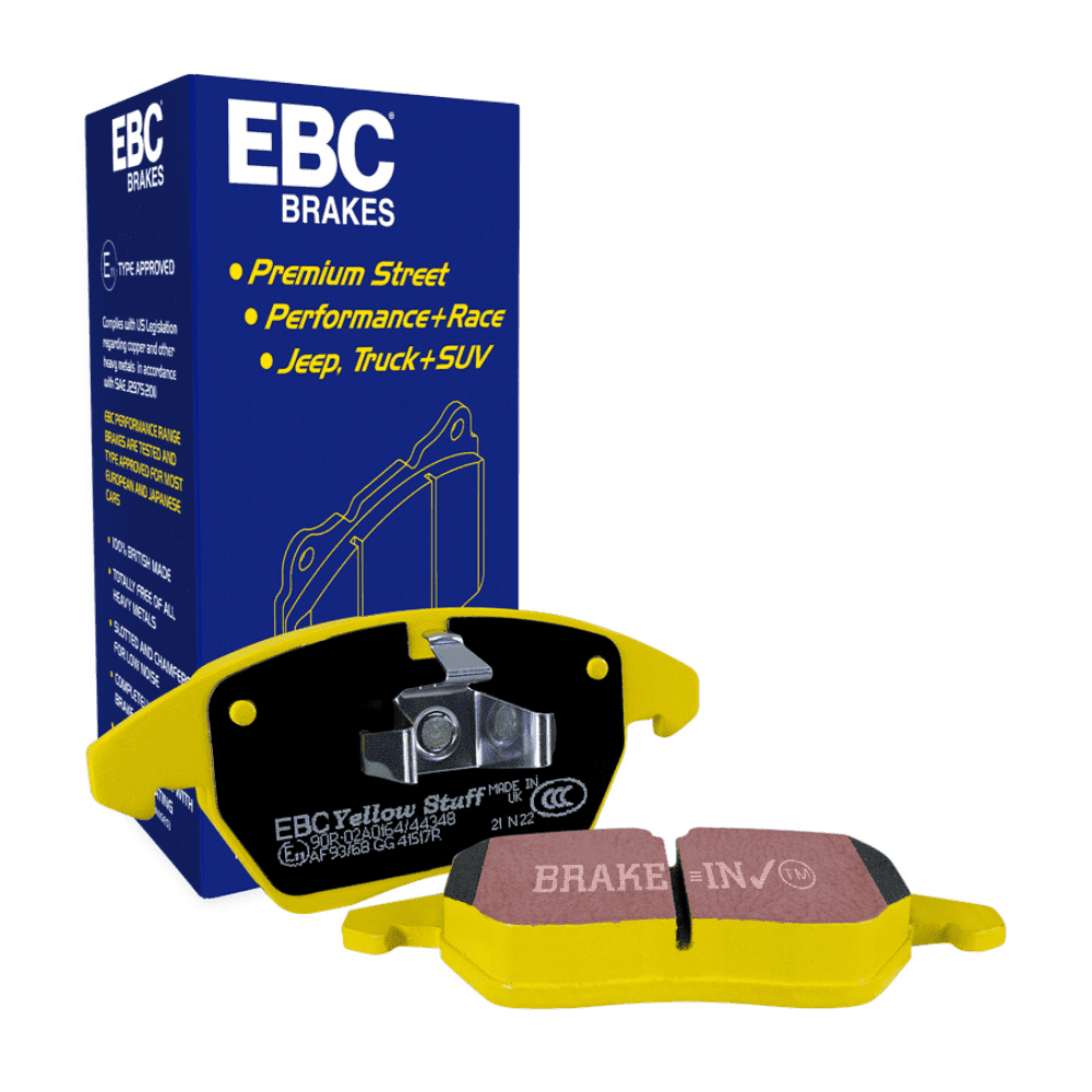 EBC YELLOWSTUFF FRONT BRAKE PADS | TOYOTA MR2 (MK2) 2.0 (SW20) (-61690) 90-92