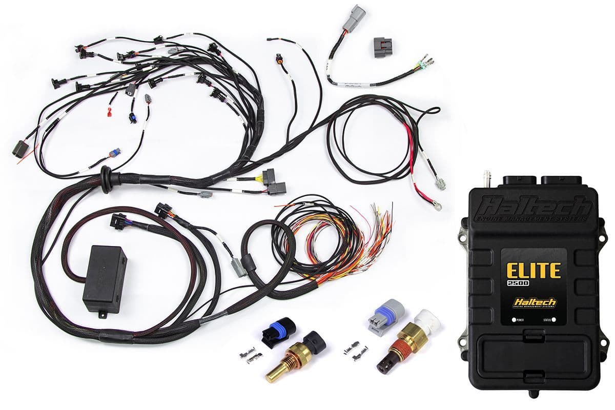 Elite 2500 + Terminated Harness Kit for Nissan RB Engines (no ign sub-harness, no CAS sub-harness)