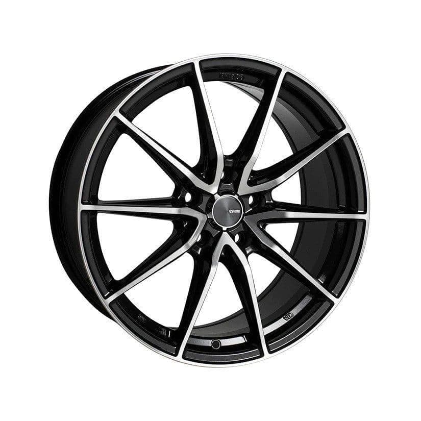ENKEI DRACO ALLOY WHEEL 18 X 8 35/72.6/5X114.3 BLACK MACHINED