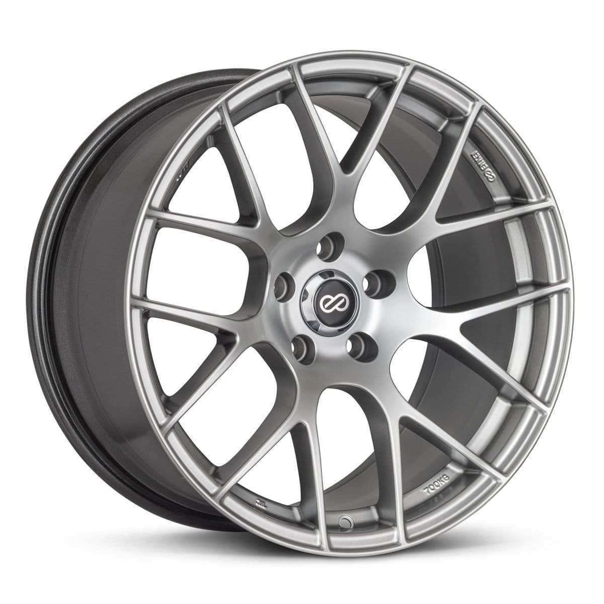 ENKEI RAIJIN ALLOY WHEEL 18 X 8 40/72.6/5X114.3 HYPER SILVER