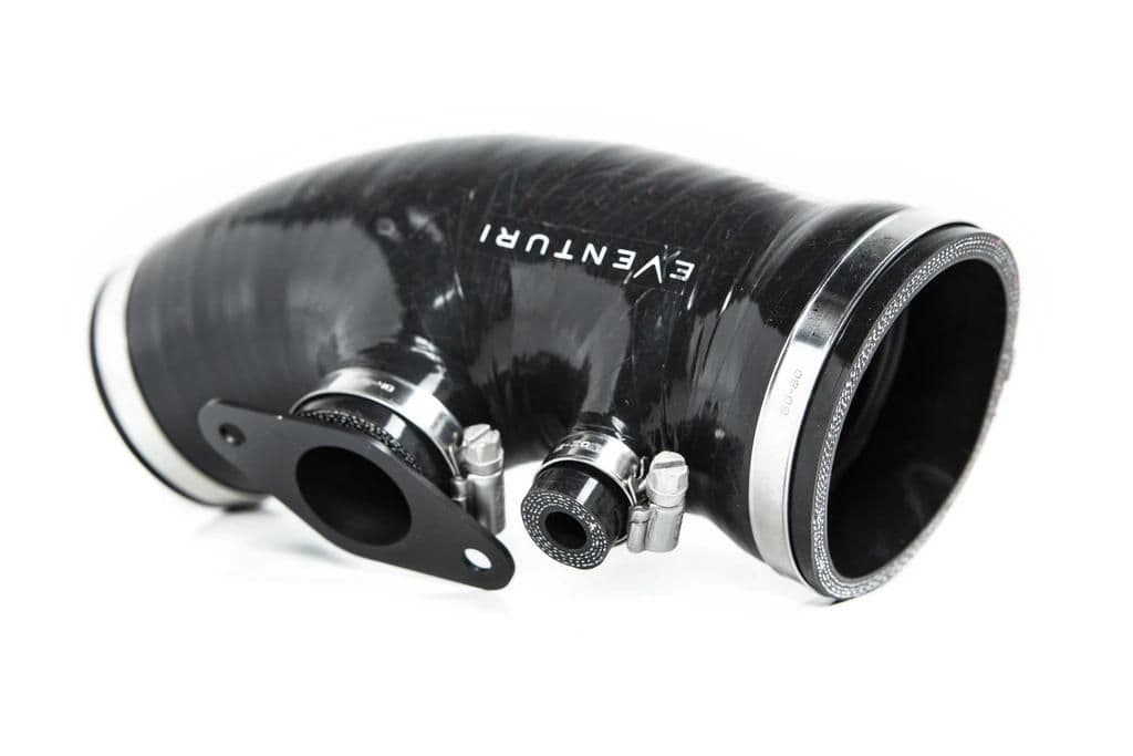 EVENTURI UPGRADED SILICONE INTAKE PIPE BLACK HONDA CIVIC TYPE R FK8 17-21