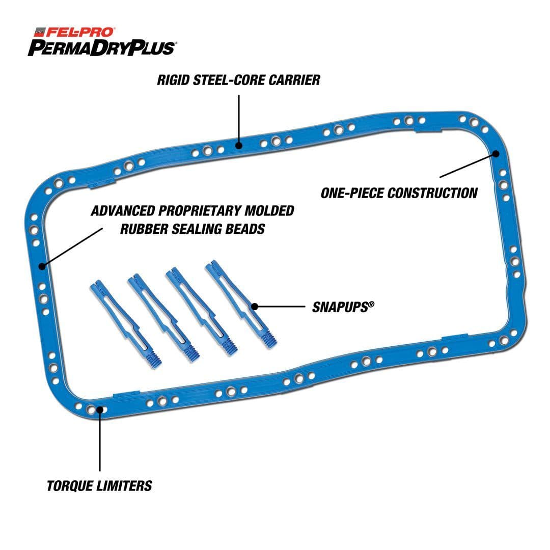 FEL-PRO PERMADRYPLUS OIL SUMP PAN GASKET B-SERIES B16A B16B B18C