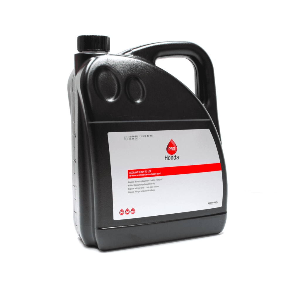 GENUINE HONDA TYPE 2 BLUE COOLANT ANTIFREEZE (PRE-MIXED) 5 LITRES