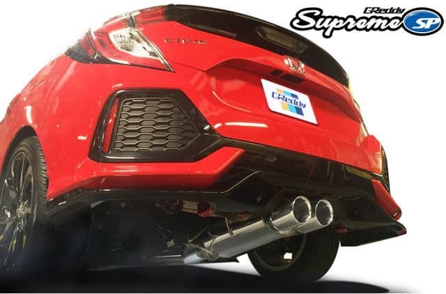 GREDDY 3" NON-RES CATBACK EXHAUST SYSTEM SS SUPREME SP HONDA CIVIC FK7 17+