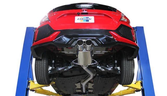 GREDDY 3" NON-RES CATBACK EXHAUST SYSTEM SS SUPREME SP HONDA CIVIC FK7 17+