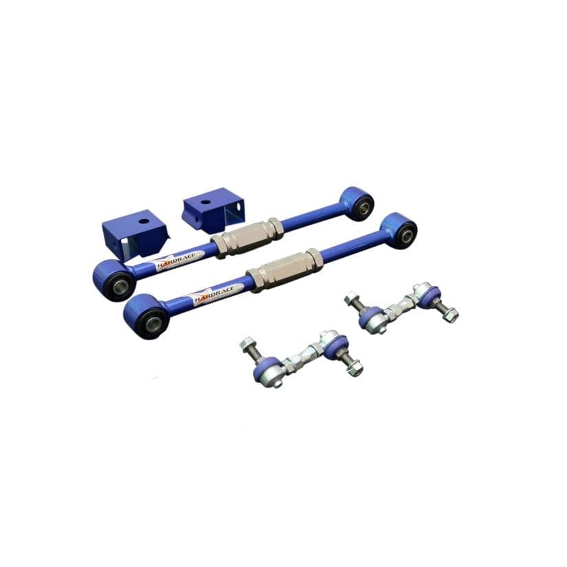 HARDRACE ADJ REAR REAR LATERAL ARMS HARD RUBBER BUSHES 6PC SET SUBARU IMPREZA GC GG LEGACY BD BH