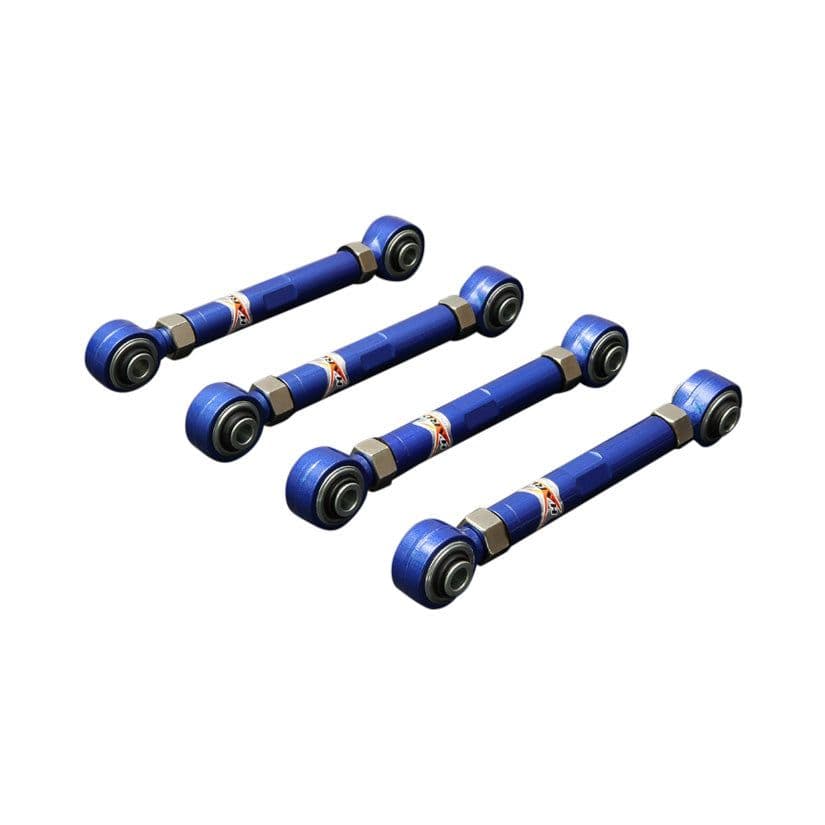 HARDRACE ADJ REAR UPPER CAMBER KIT SPHERICAL 4PC SET PORSCHE 9 997 C2 C4 TWIN TURBO